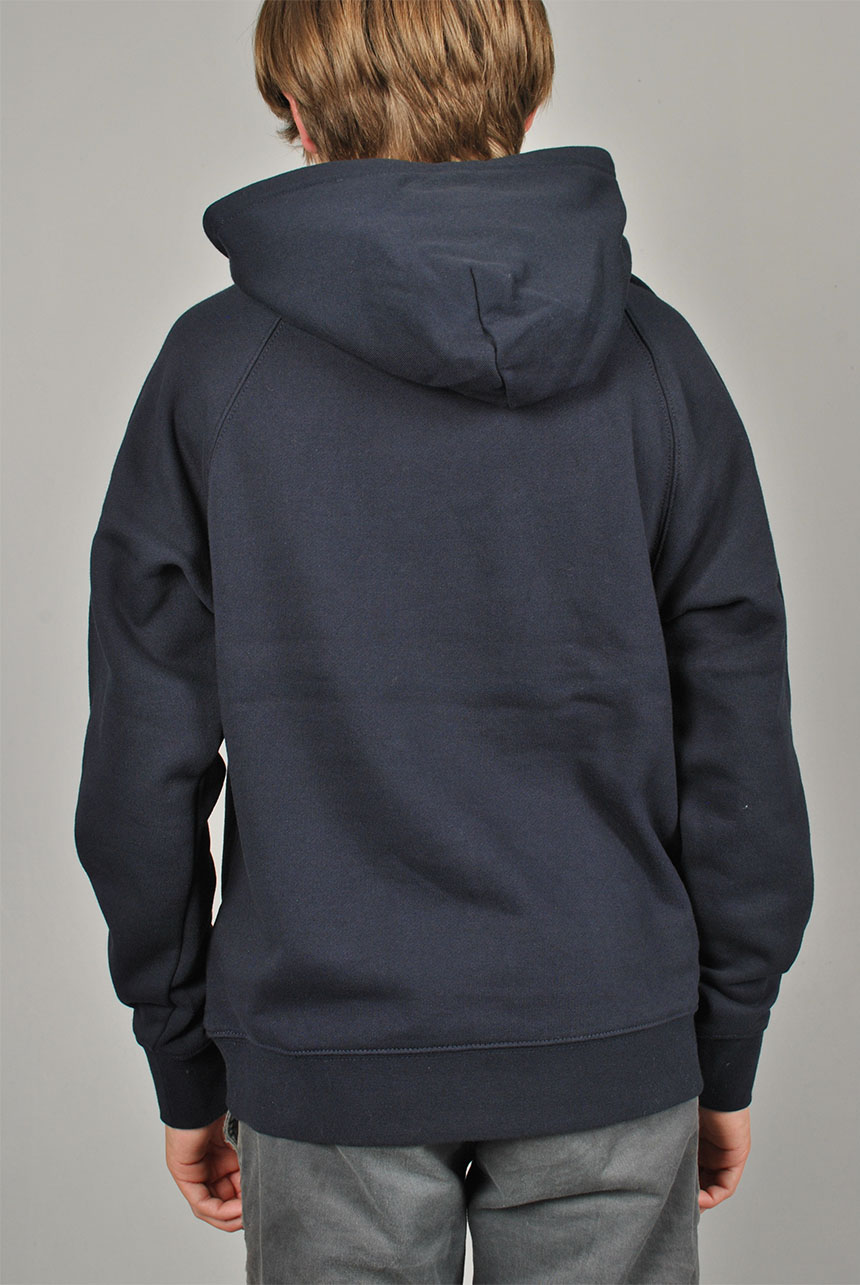 Kids Boxed Icon Hood, Navy