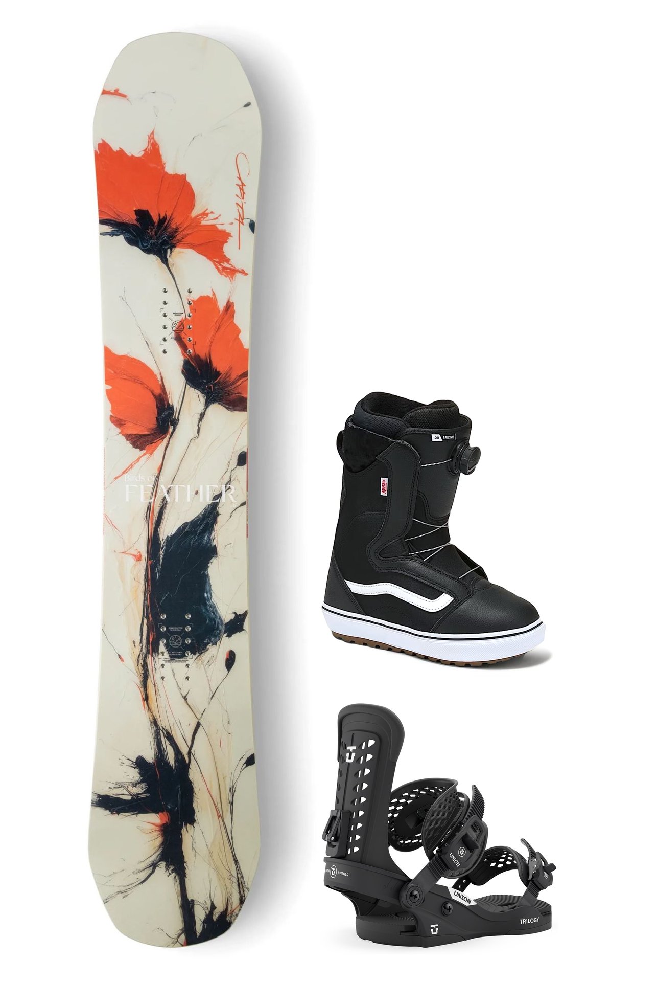 Birds Of Feather Snowboardpakke