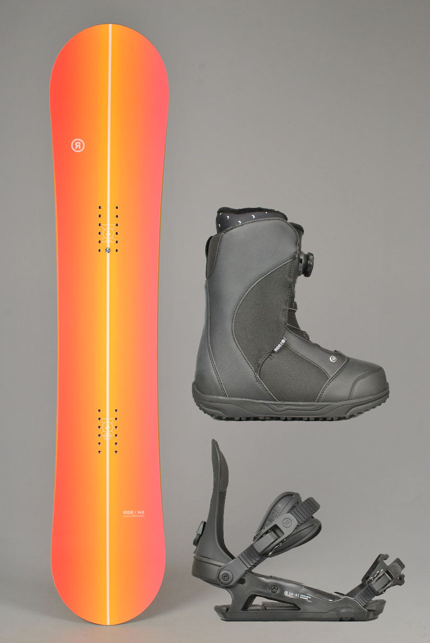 Womens Heartbreaker Snowboardpakke