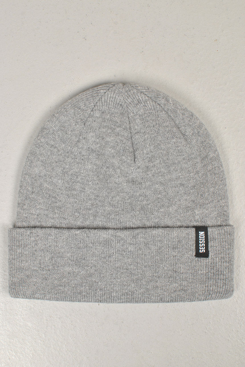 109590005 Wool Beanie, Grey Melange