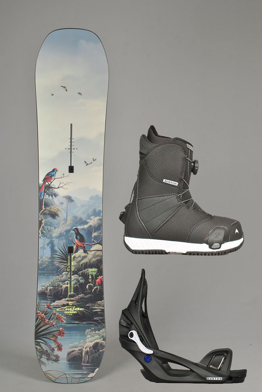 Kids Custom Smalls Step On® Snowboardpakke, 10-14 år  Kids Custom Smalls Step On® Snowboardpakke, 10-14 år