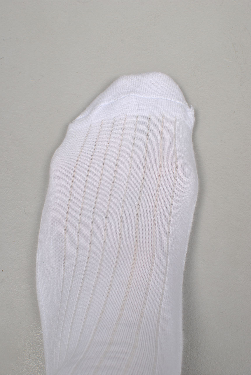 Athlennis 2-Pack Socks, White/Black