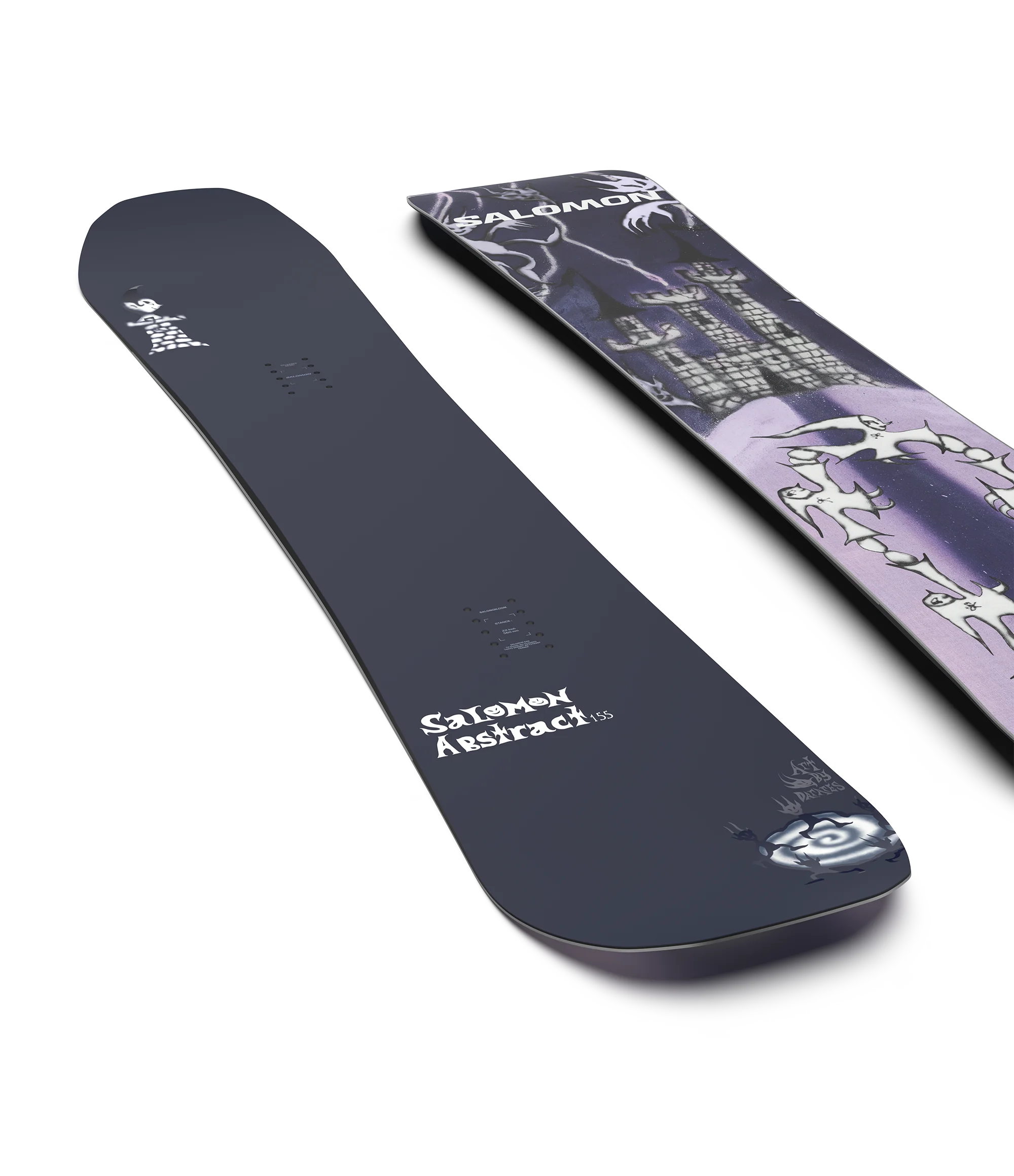Abstract Snowboard