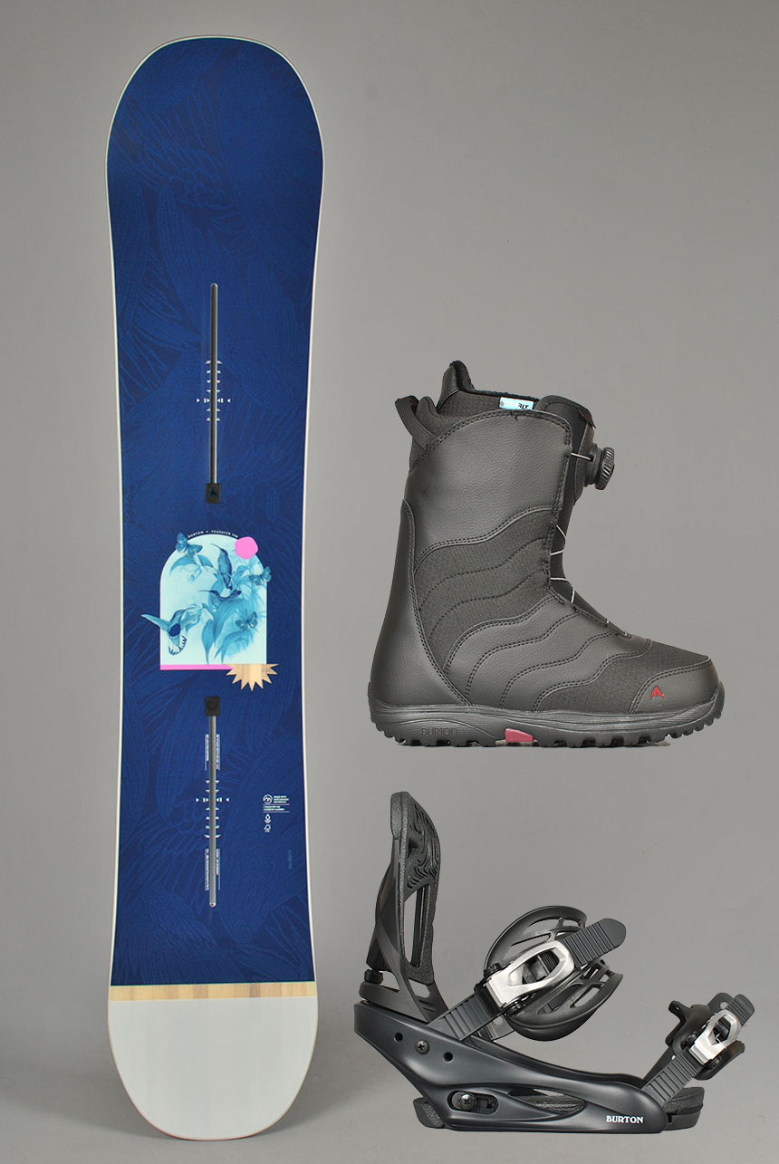 Womens Yeasayer Snowboardpakke 