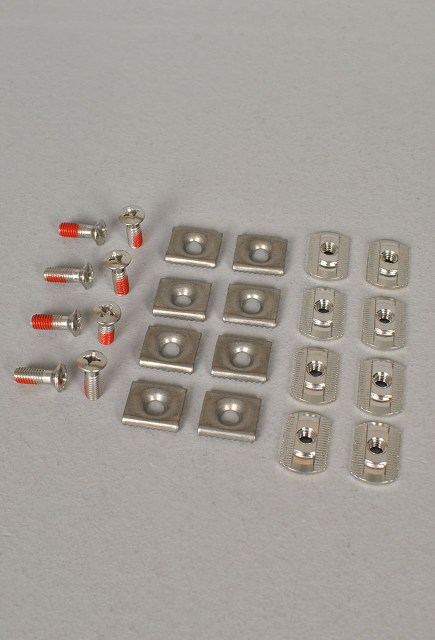 F19 Splitboard Channel Inserts & Hardware