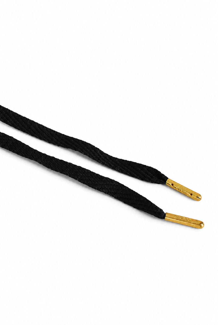 Pre-Treated Flat Laces, Black