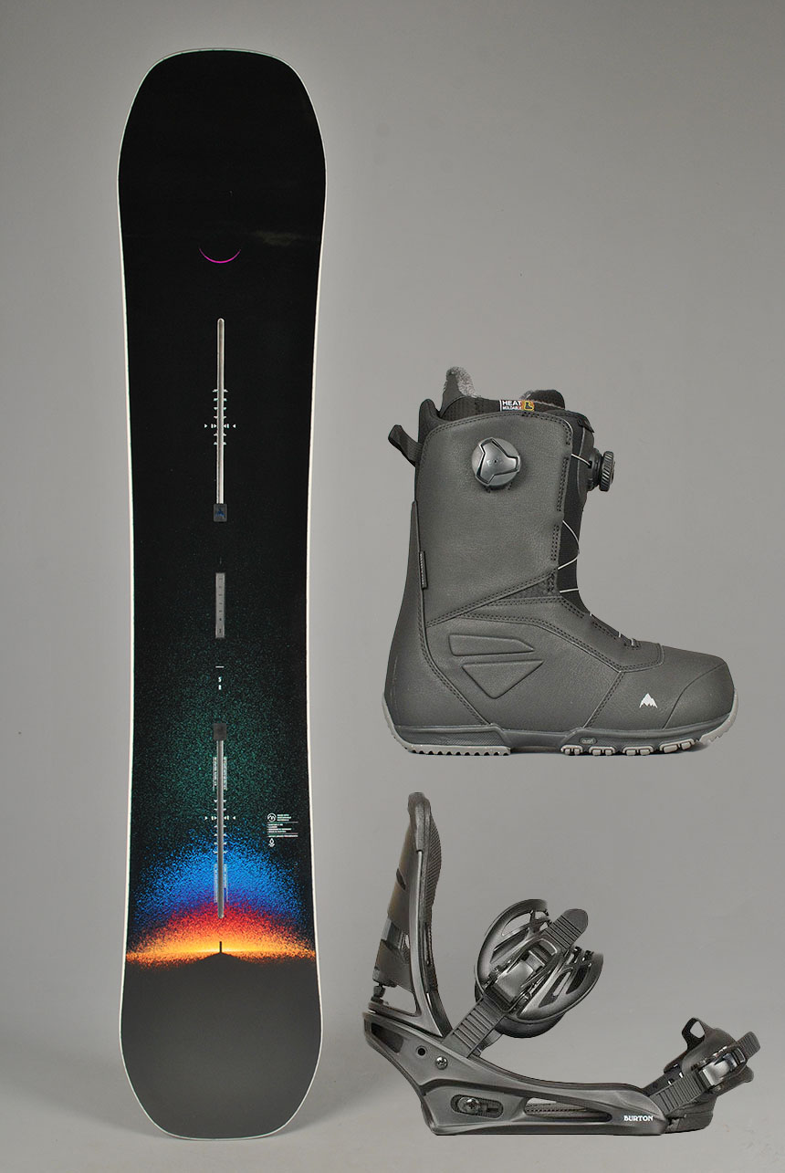 Custom X Snowboardpakke