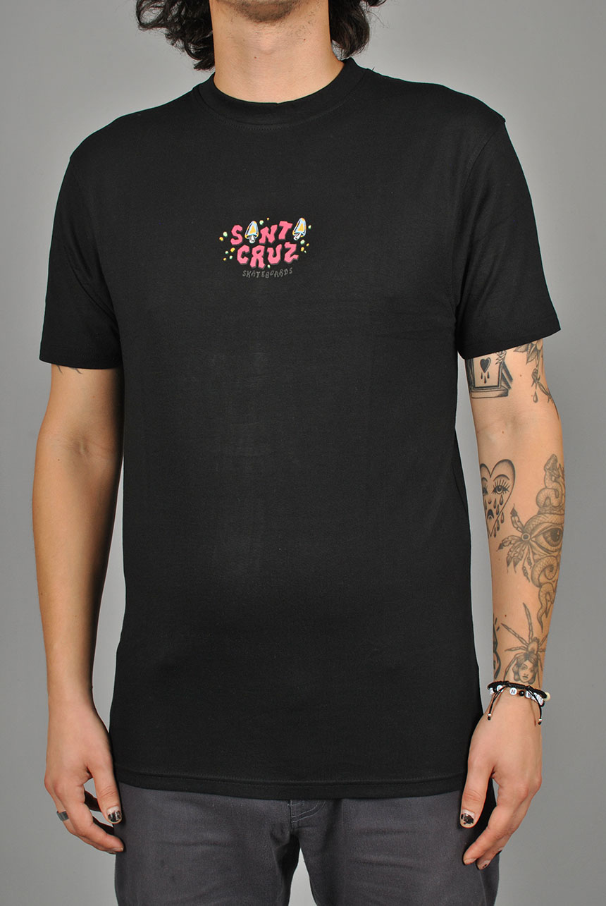 1701608 Winkowski Birdcage T-shirt, Black