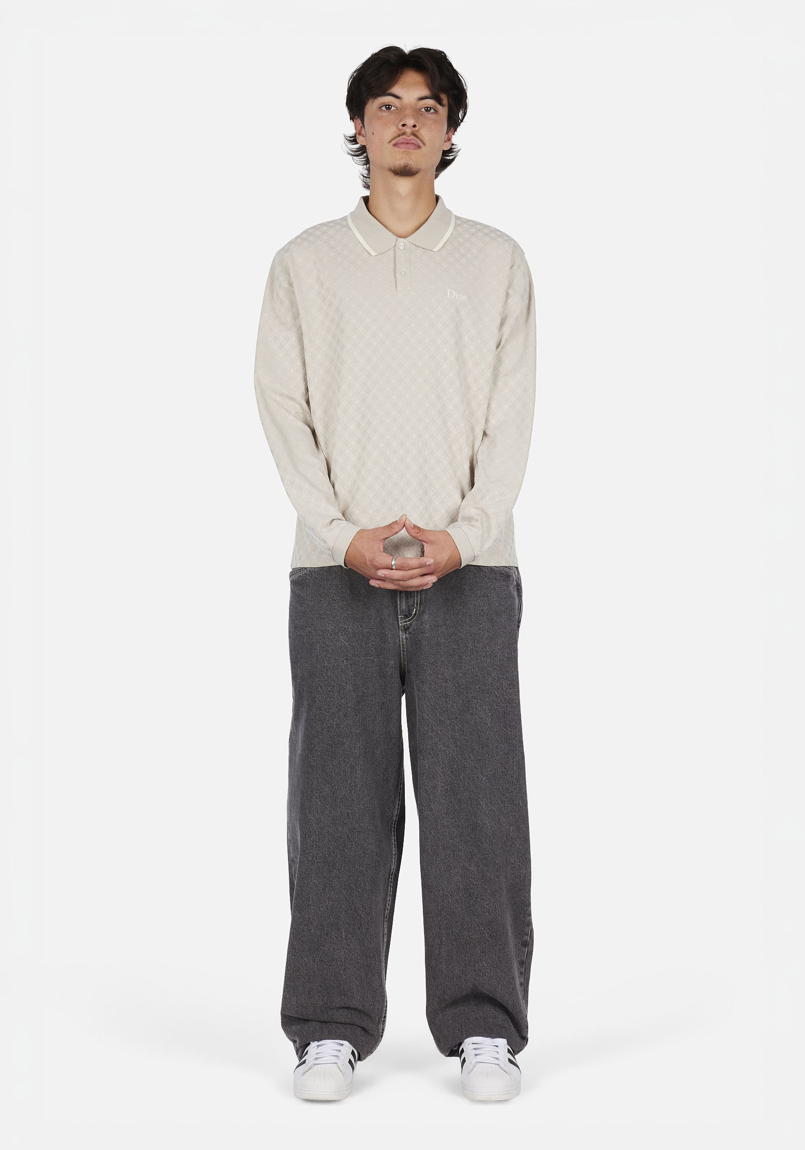 Jacquard Ls Polo