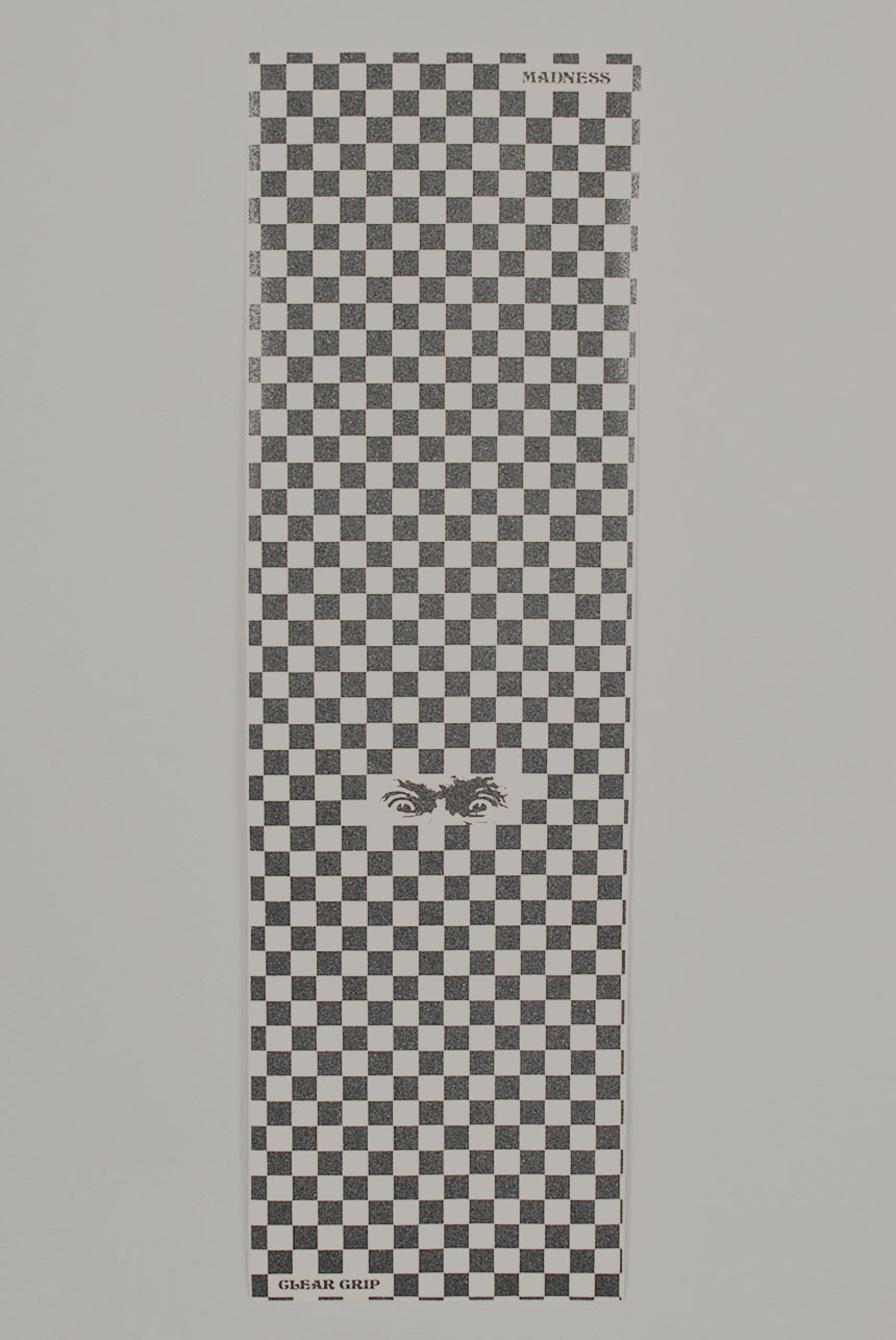 Checkered Clear Wide Griptape