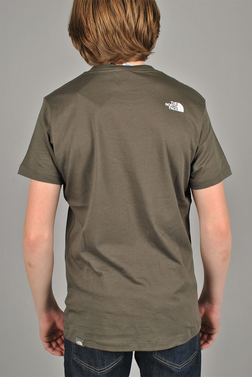 Kids Easy T-shirt, Taupe Green