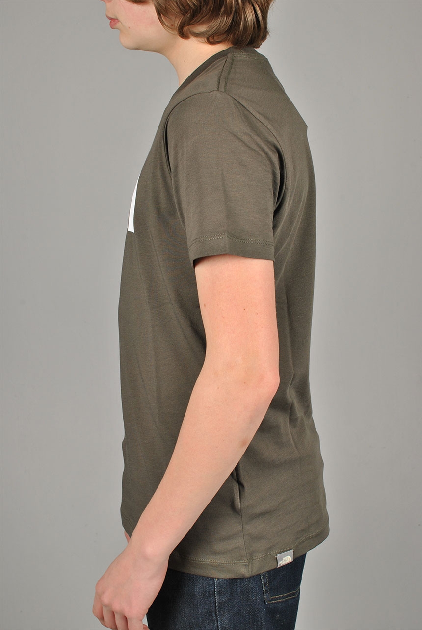 Kids Easy T-shirt, Taupe Green