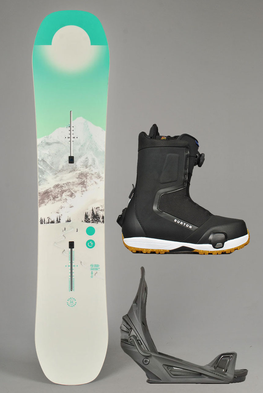 Womens Feelgood Step On® Snowboardpakke