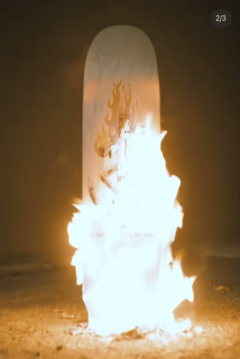 Ed Templeton Charred Cross 8.5 | 8,5 | No-Color | 7034567890123