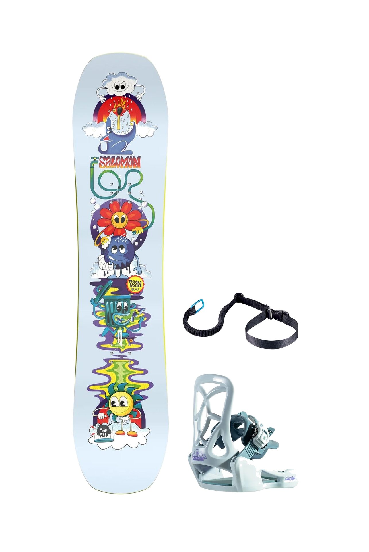 Kids Mini Team Snowboardpakke, 2-6 år
