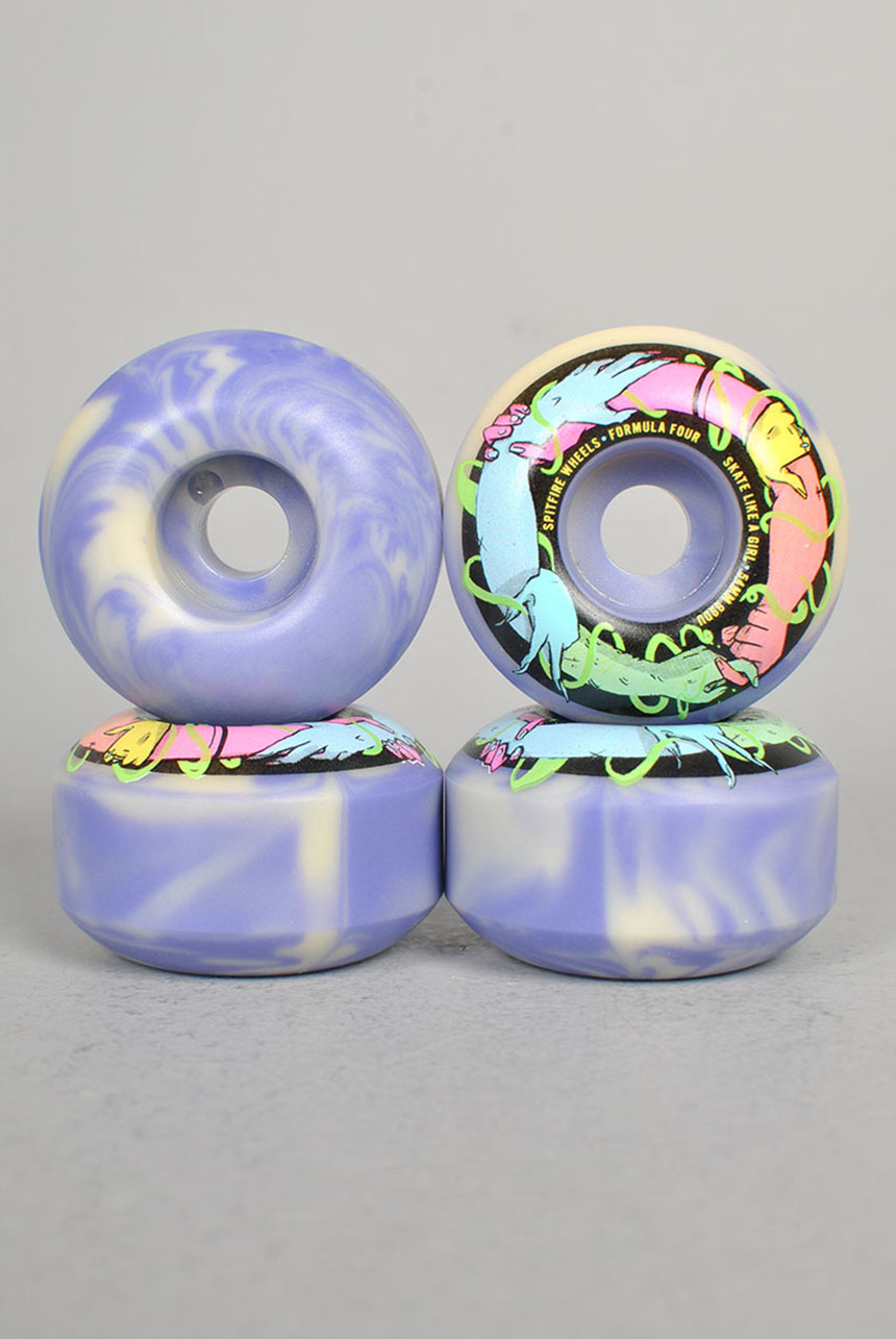 F4 Sk8 Girl Classic Swirl 54mm 99D F4 Sk8 Girl Classic Swirl 54mm 99D