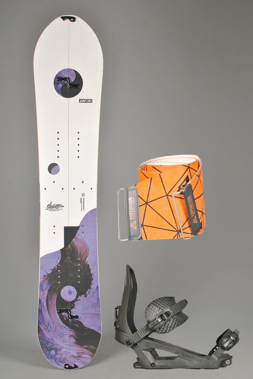 Womens Navigator  & Charger Splitboard Pakke