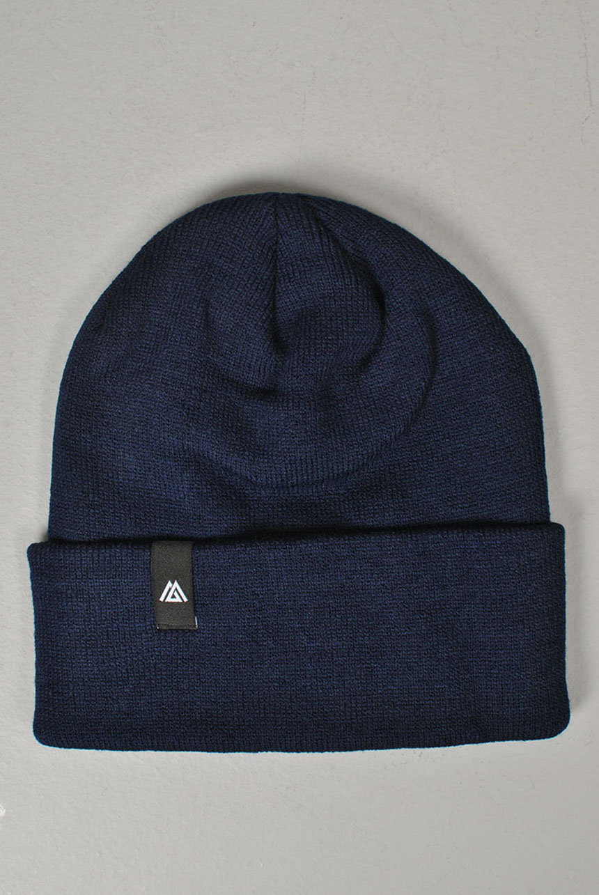 Icon Snowy Beanie, Navy