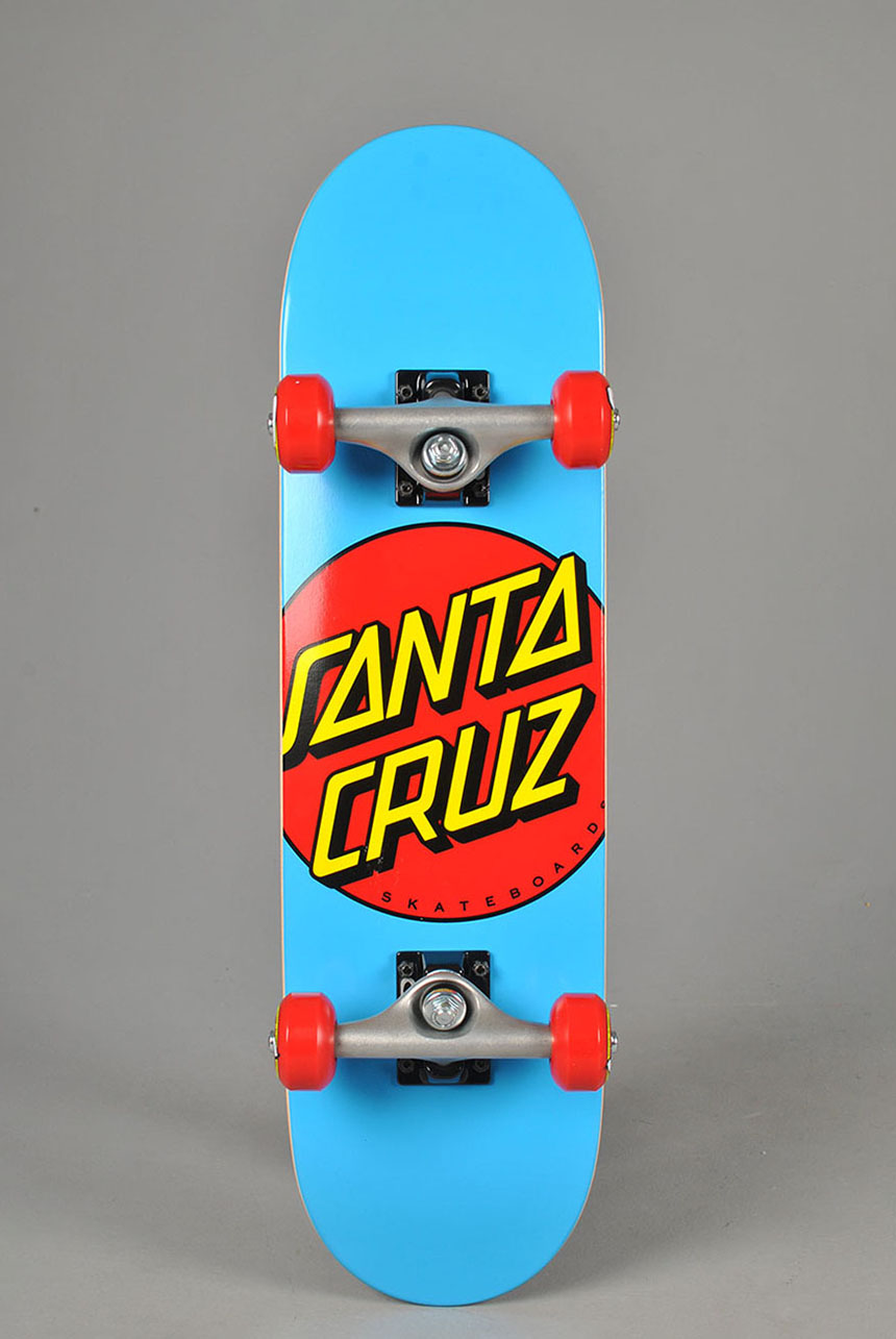 Kids Classic Dot Super Komplett Skateboard 7.25
