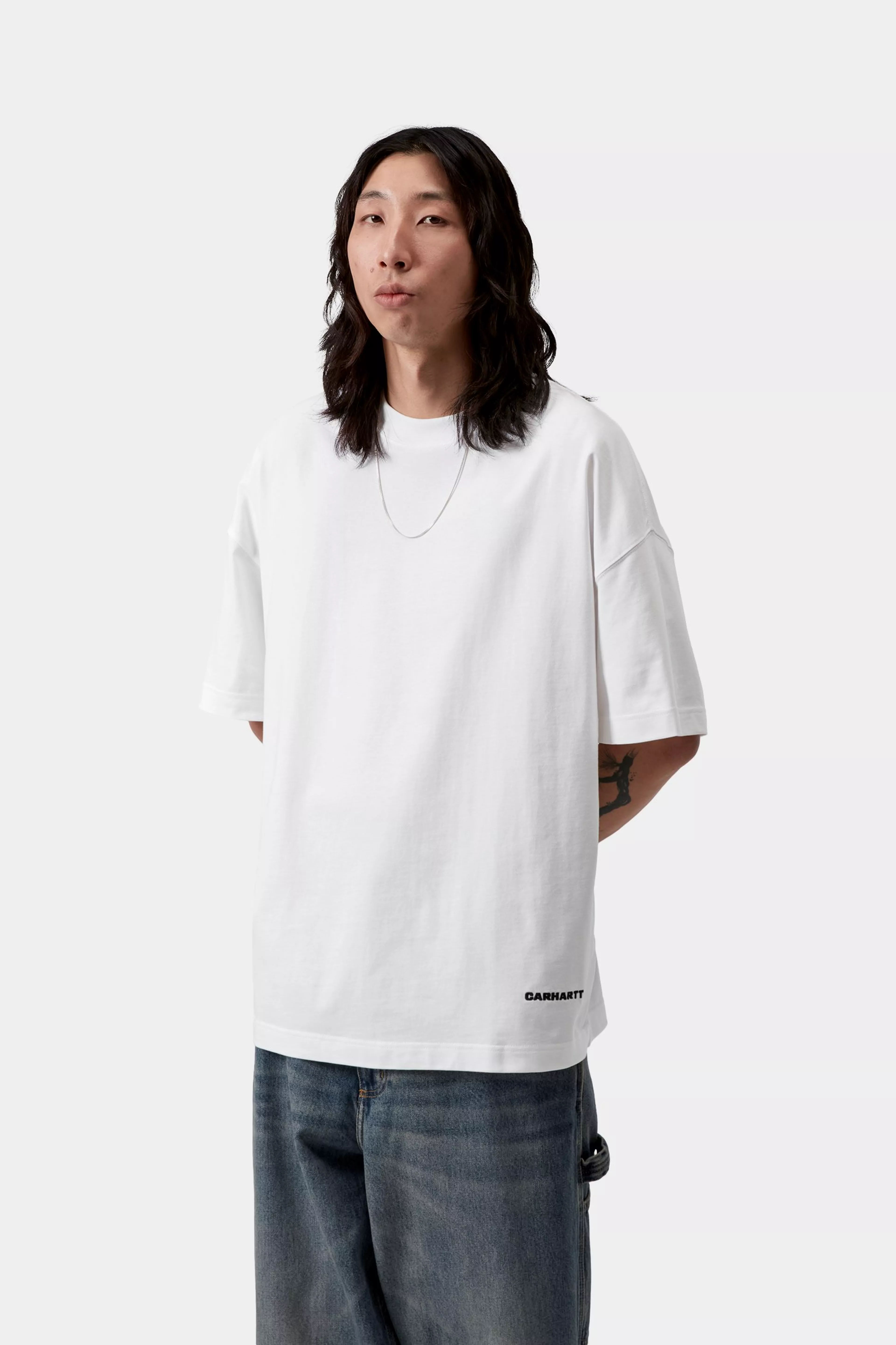 S/S Link Script T-Shirt