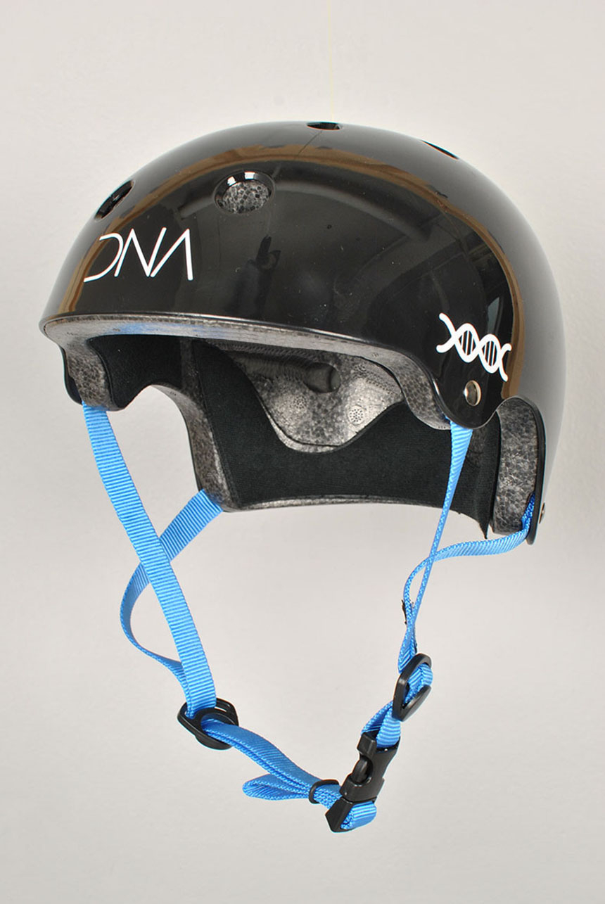 2180229 Kids EPS Skatehjelm, Gloss Black